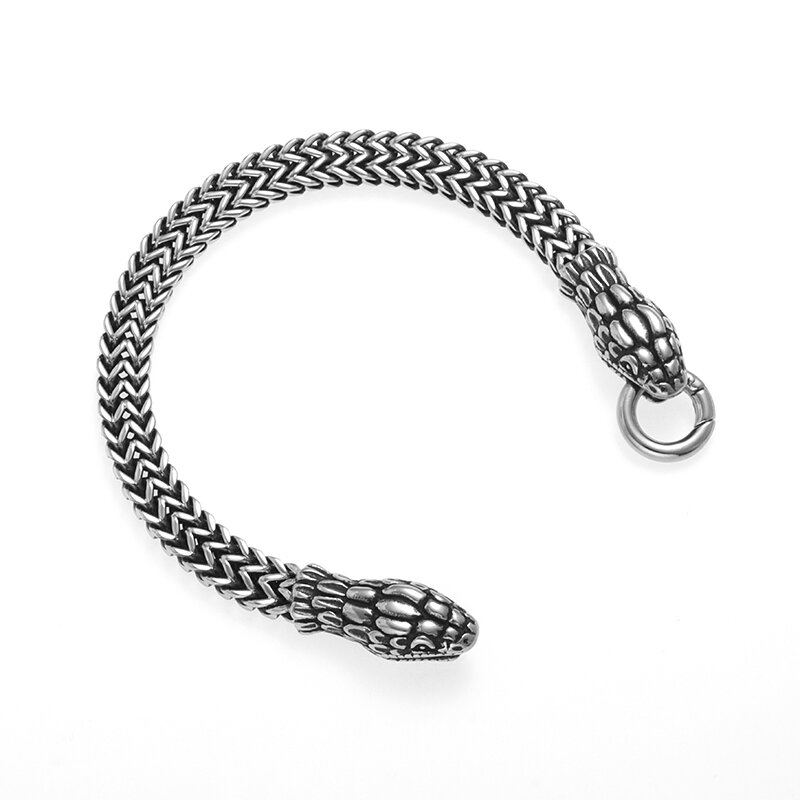 Bracelet Serpent Acier Inoxydable Miss Serpent