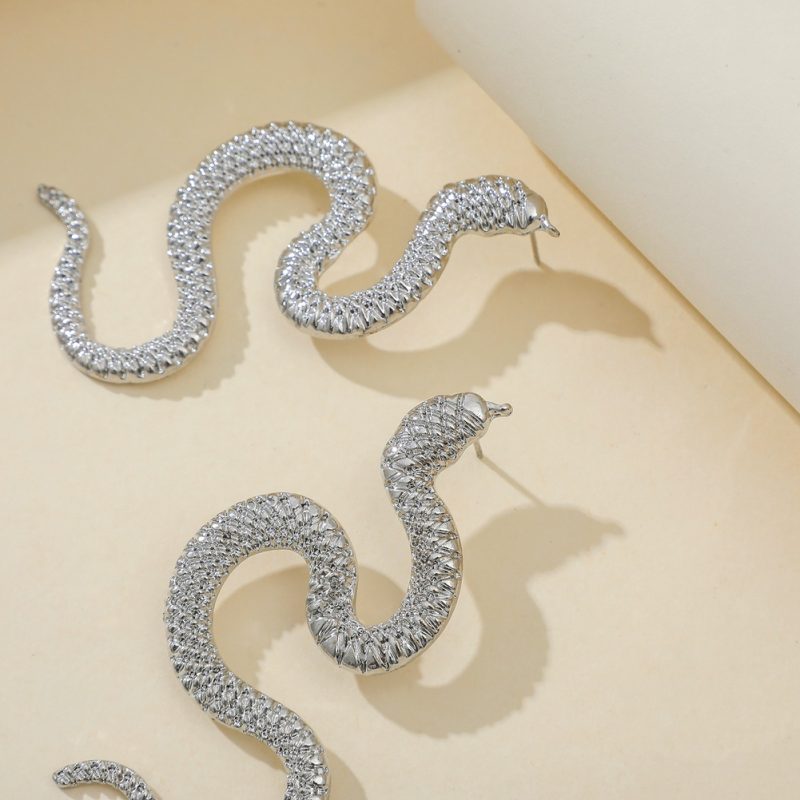 Grande Boucle D’Oreille Serpent Mystique